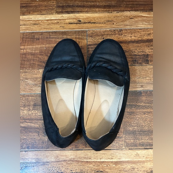 Drew Black Faux Leather Work Slip On Loafers. Size 9.5. - Picture 4 of 7